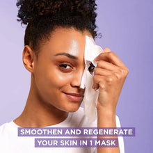 Garnier SkinActive Smoothing Serum Mask 28g - Glycerin, Pro-Retinol and Acai Extract