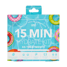 5 Pack 15 Min Hydrate Kit, Blueberry Extract and Hyaluronic Acid - OXX Skincare