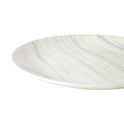 Grey Marble Look Dinner Plate - Anko