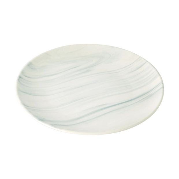 Grey Marble Look Side Plate - Anko