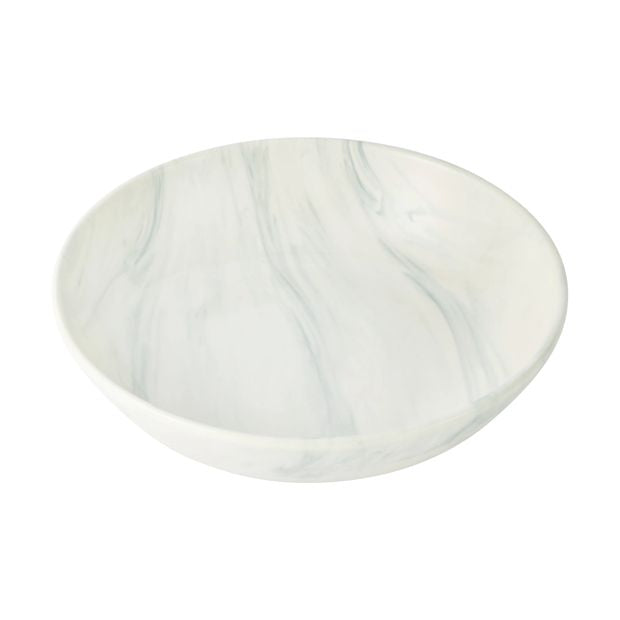 Grey Marble Look Large Bowl - Anko