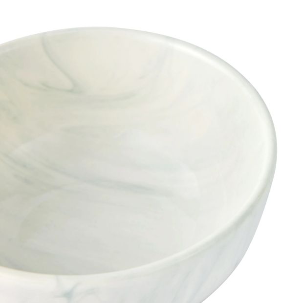 Grey Marble Look Mini Bowl - Anko