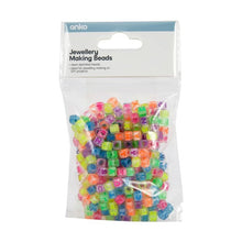 Jewellery Making Beads, Neon - Anko