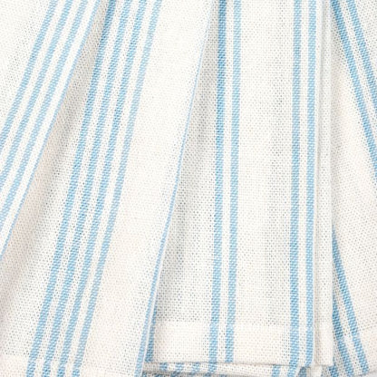 4 Pack Blue Stripe Napkins - Anko