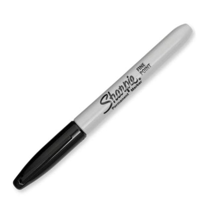 12 Pack Sharpie Fine Point Permanent Markers - Black
