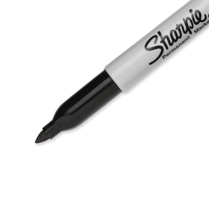 12 Pack Sharpie Fine Point Permanent Markers - Black