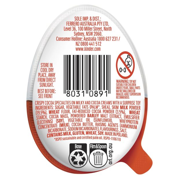 Kinder Joy Funko Licensed Egg 20g