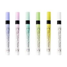 6 Pack Mix Colour Markers, Pastel - Anko