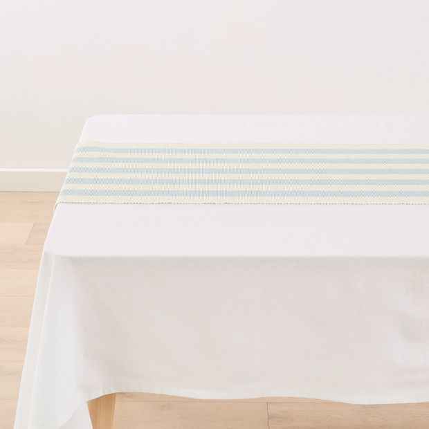 Blue Stripe Table Runner - Anko
