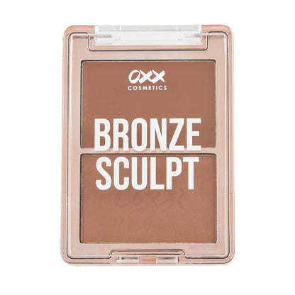 Bronze Sculpt Cream and Powder Duo, Warm Bronze - OXX Cosmetics