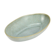 Green Glazed Serving Bowl