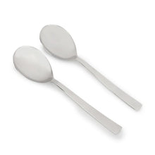 2 Pack Silver Hawthorne Serving Spoons - Anko