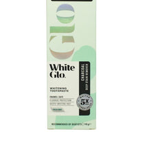 White Glo Charcoal Deep Stain Remover Whitening Toothpaste 115g - Fresh Mint