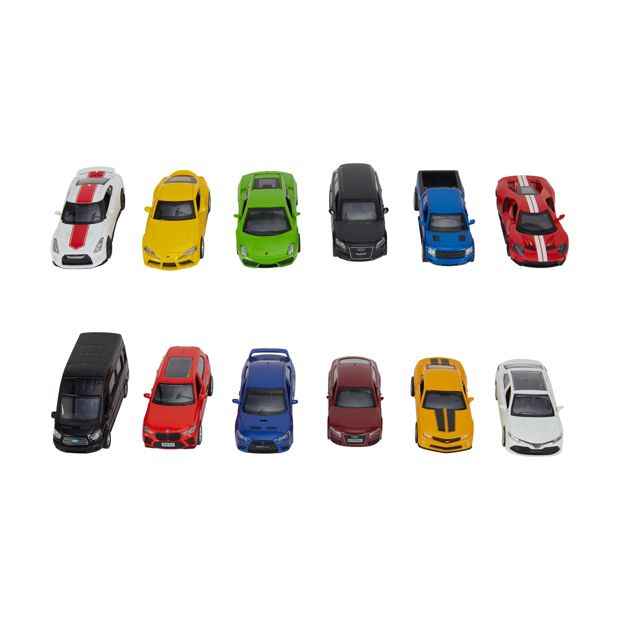 Metal Speed Zone (MSZ) Die Cast Metal Street Series Scale Model Car - Assorted