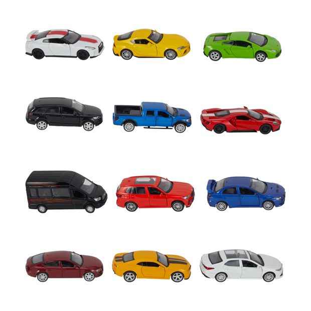Metal Speed Zone (MSZ) Die Cast Metal Street Series Scale Model Car - Assorted