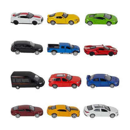 Metal Speed Zone (MSZ) Die Cast Metal Street Series Scale Model Car - Assorted