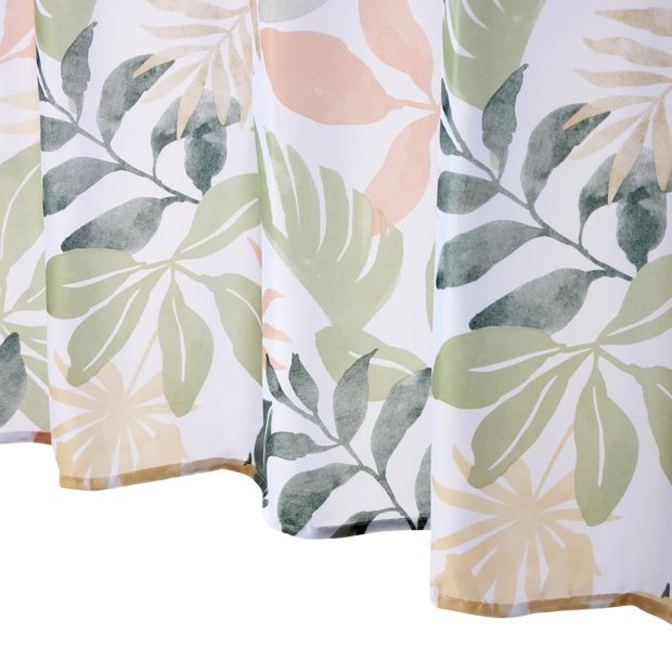 Multi Leaf Shower Curtain - Anko