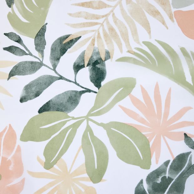 Multi Leaf Shower Curtain - Anko