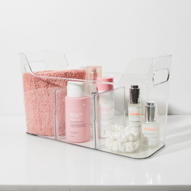 Plastic Narrow Divide Bin - Anko