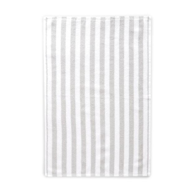 4 Pack Grey Linear Terry Tea Towels - Anko