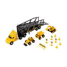 Lights and Sounds Construction Hauler Playset