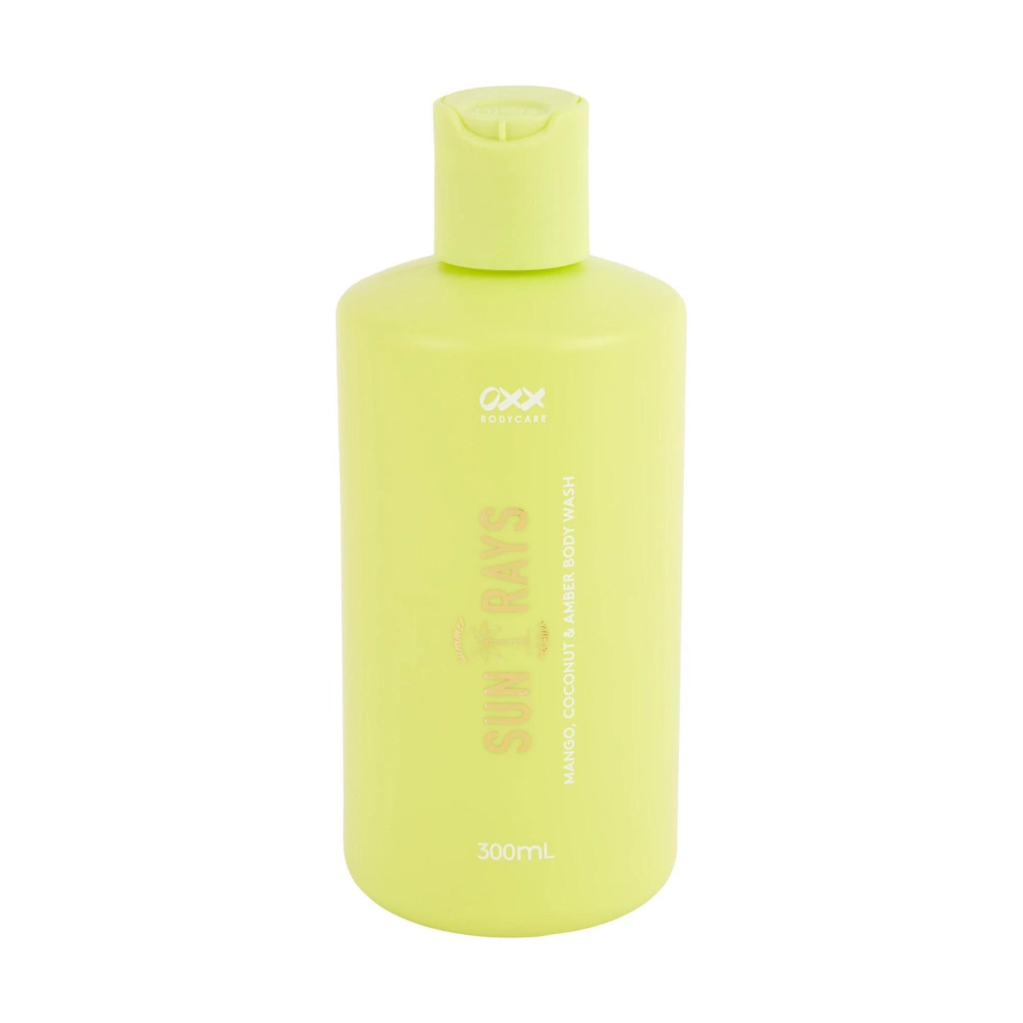 OXX Bodycare Sun Rays Summer Solstice Body Wash 300ml - Mango, Coconut and Amber