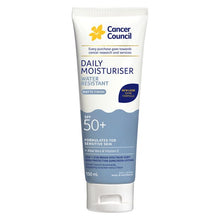 Cancer Council SPF50+ Daily Moisturiser 150ml - Aloe Vera and Vitamin E