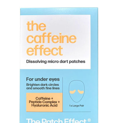 The Patch Effect The Caffeine Effect Dissolving Micro Dart Patches - Caffeine, Peptide Complex and Hyaluronic Acid