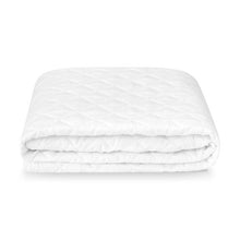 Stain Resistant and Allergy Sensitive Mattress Protector, Single Bed, White - Anko