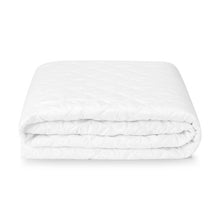 Stain Resistant and Allergy Sensitive Mattress Protector, Double Bed, White - Anko