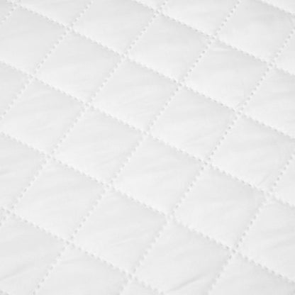 Stain Resistant and Allergy Sensitive Mattress Protector, Queen Bed, White - Anko