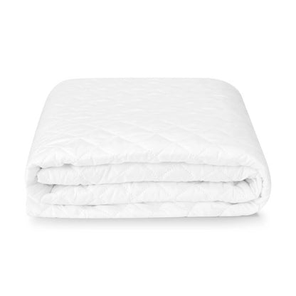 Stain Resistant and Allergy Sensitive Mattress Protector, King Bed, White - Anko