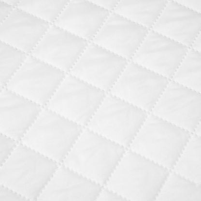 Stain Resistant and Allergy Sensitive Mattress Protector, King Bed, White - Anko