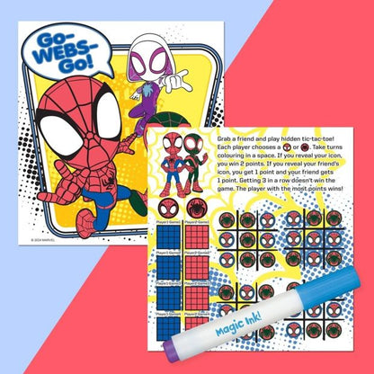INKredibles Disney Junior Marvel Spidey and His Amazing Friends Magic Ink Pictures - Book