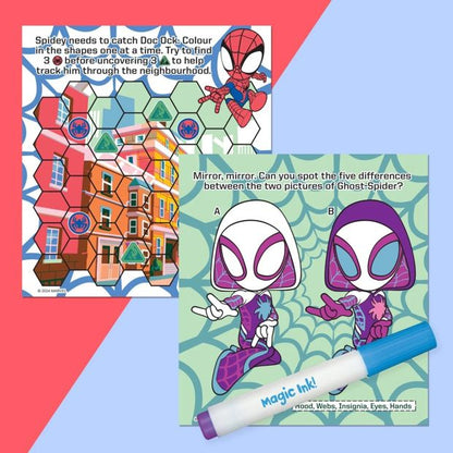 INKredibles Disney Junior Marvel Spidey and His Amazing Friends Magic Ink Pictures - Book
