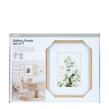 7 Piece Gallery Set, Oak - Anko