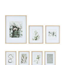 7 Piece Gallery Set, Oak - Anko