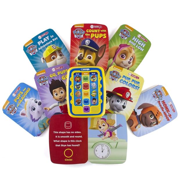 8 Pack Nickelodeon PAW Patrol Electronic Reader and Book Library