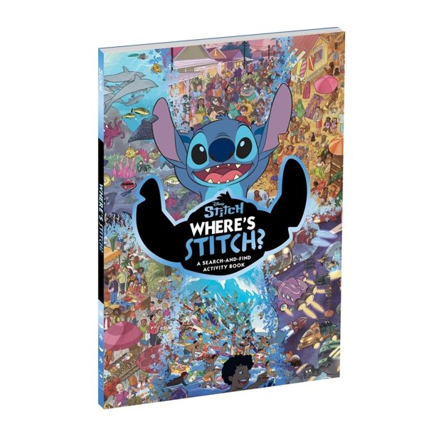 Disney Stitch: Where's Stitch? A Search-and-Find Activity Book