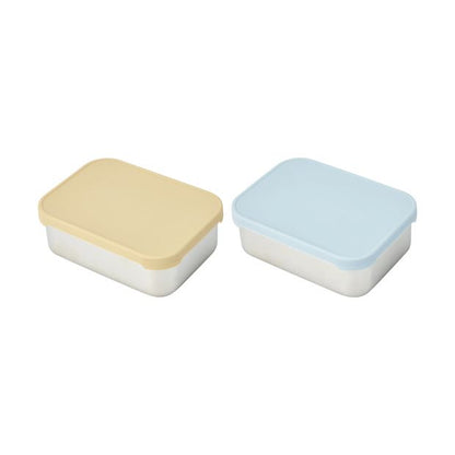 Stainless Steel & Silicone Snack Box - Anko