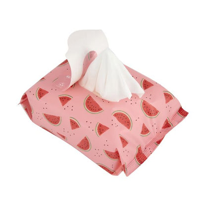 40 Pack Biodegradable Facial Wipes, Watermelon Scented - OXX Skincare