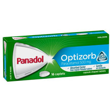 16 Pack Panadol Optizorb Paracetamol 500mg