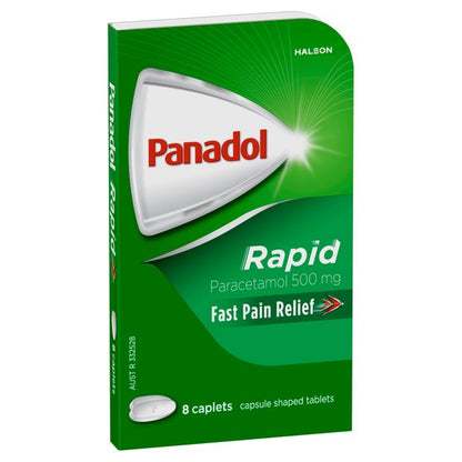 8 Pack Panadol Rapid Paracetamol 500mg