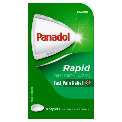 8 Pack Panadol Rapid Paracetamol 500mg