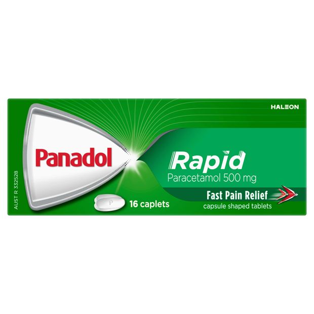16 Pack Panadol Rapid Paracetamol 500mg