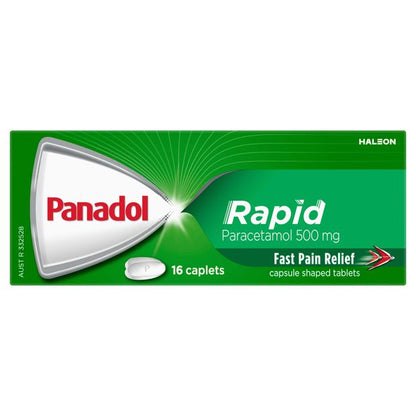 16 Pack Panadol Rapid Paracetamol 500mg