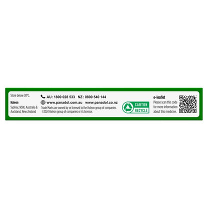 16 Pack Panadol Rapid Paracetamol 500mg