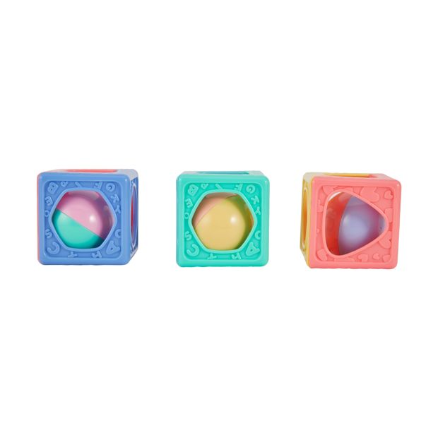 Rattle Stacking Blocks - Anko