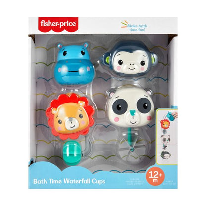 Fisher-Price 4 Piece Bath Time Waterfall Cups