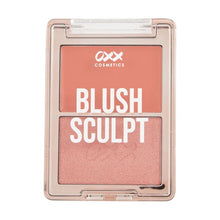 Cream and Powder Duo Blush Sculpt, Peachy - OXX Cosmetics